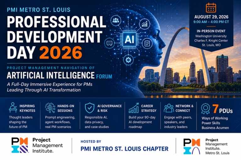 PMI Metro St. Louis — Professional Development Day 2026: Event Description